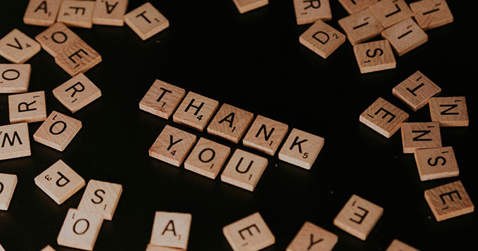 Blog header image for Saying Thanks to First-Time Givers